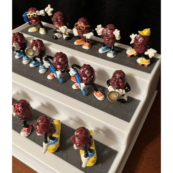 1987-88 Hardee’s California Raisins Figures Toys Lot Of 15 Calrab Applause - Picture 4 of 7